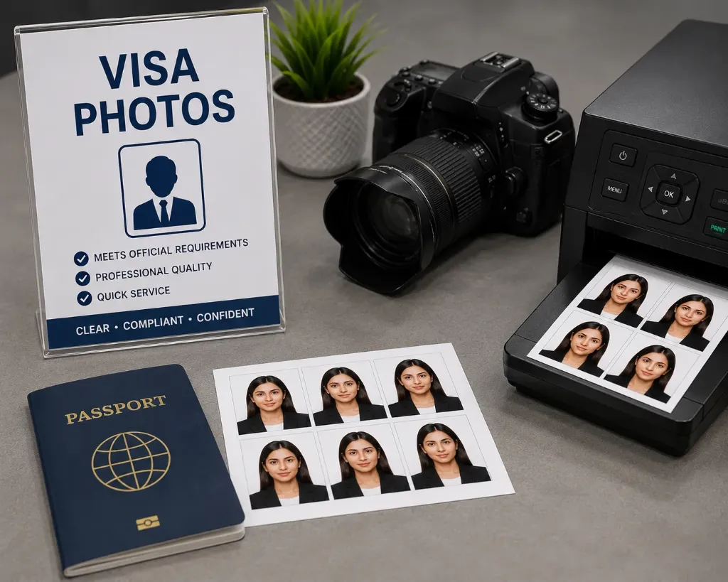 Visa Photo USA 2"x2" (4 pc)
