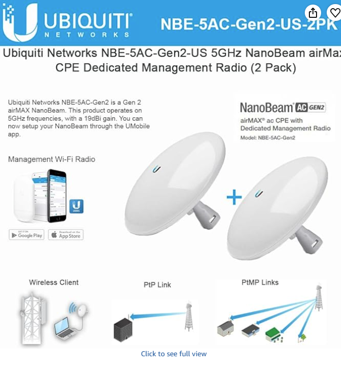Wireless Point to point 1 Pair