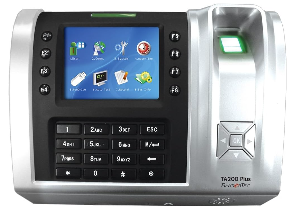 USA TA200 Plus W FingerTec Time AttendanceTA200 Plus Fingerprint plus RFID Time Clock Wireless