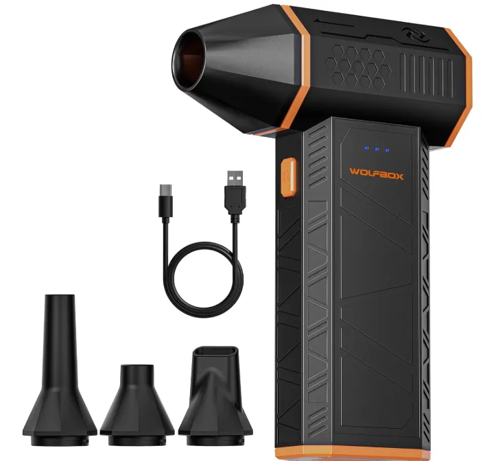 [P-000059] Air Duster WOLFBOX MF50 Electric -110000RPM  TURBO FAN