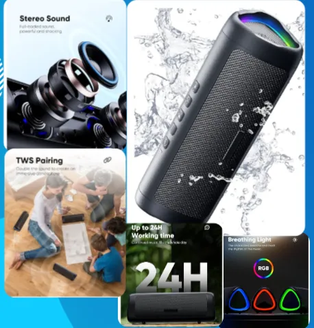 Bluetooth Speake Bolabutty Bluetooth Speaker with HD Sound