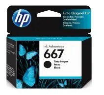 [P-000064] HP 667 Black Original In Catridge (2ml 120 pages)