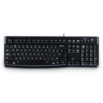 [P-000070] Keyboard Logitech K120   (USB 4.9ft)