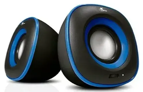 [P-000074] Xtech 2.0 Computer Speakers Blue XTS115BL (USB power, 3.5mm;6W)