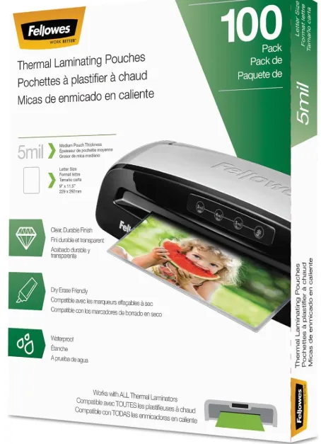 [P-000123] Laminating Sheets 5 Mil