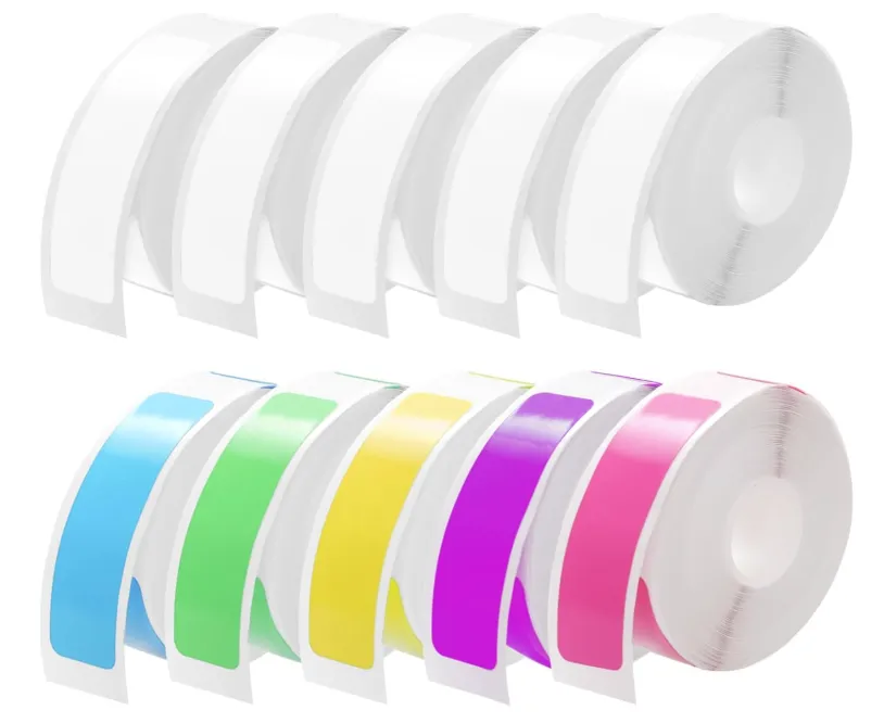 [P-000127] Tapes For( ORGBRO MINI LABEL Maker) 160 pcs per roll
