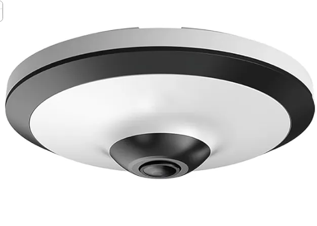 [P-000137] Camera Fisheye 4K 8MP POE IP  , 1.7mm Lens, 49ft Infrared, WDR, Metal housing, IP66 Water-Proof Indoor&Outdoor Panoramic Security Camera(Compatible with Hikvision/Dahua NVRs)