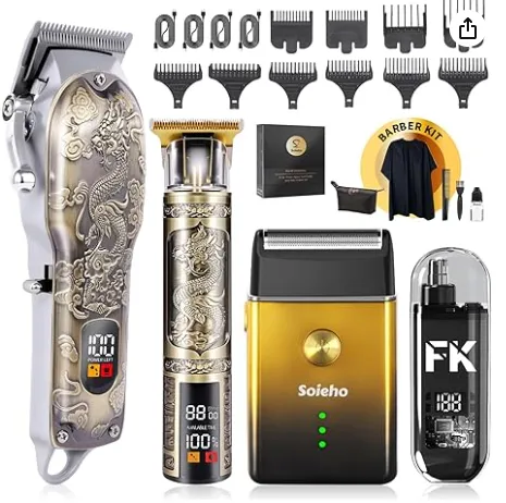 [P-000187] Hair Clipper for Men Set Cordless Electric Hair