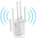 WiFi Extender Signal Booster for Home Quick Setup Internet Repeater Long Range Up to 45+ Devices